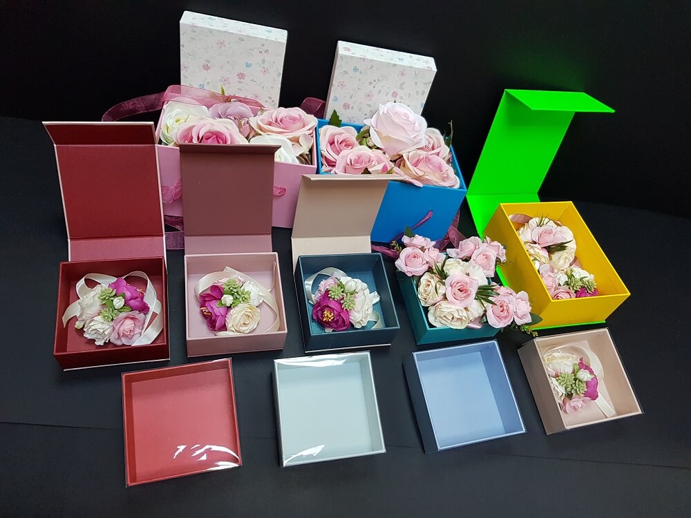 Cutii premium pentru accesorii de nunta diverse culori – Cutii Ri